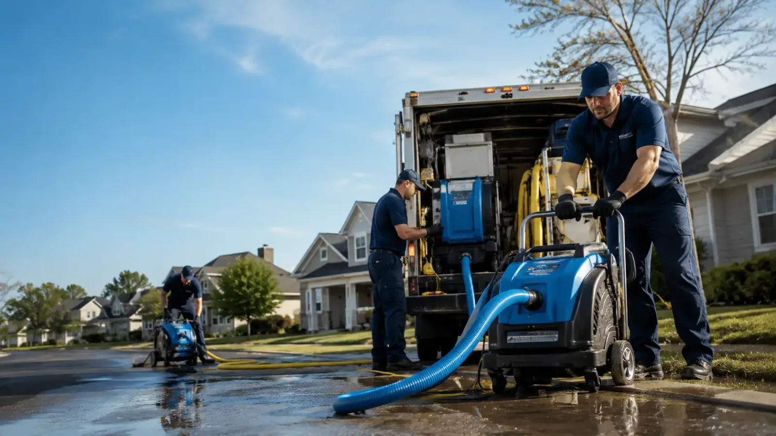 Flood Damage Cleanup in Bunker Hill, WV